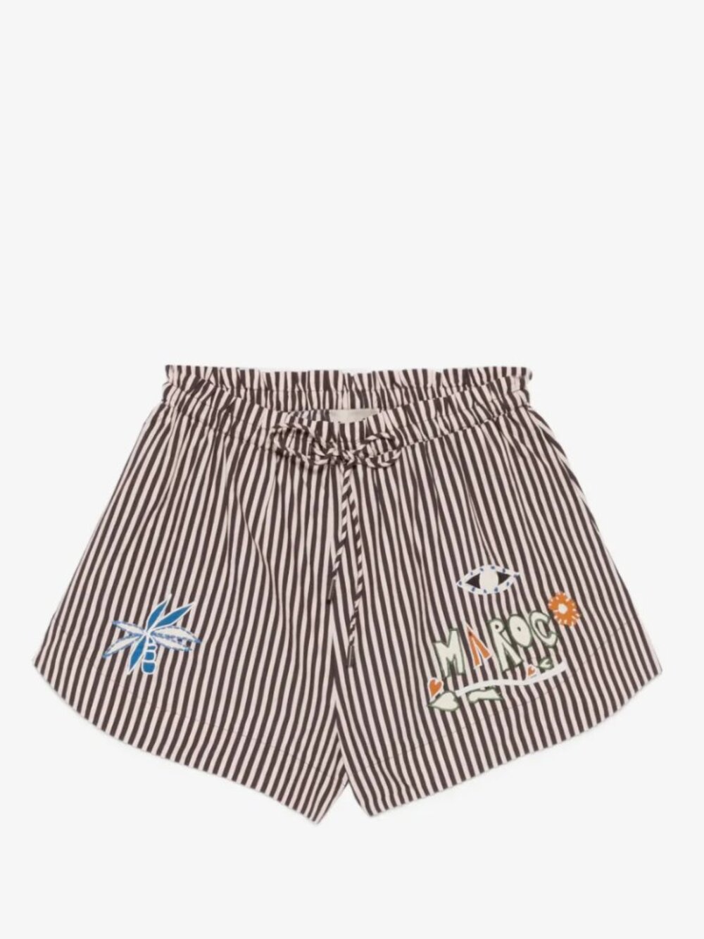 Alemais Sirocco Striped Cotton Short